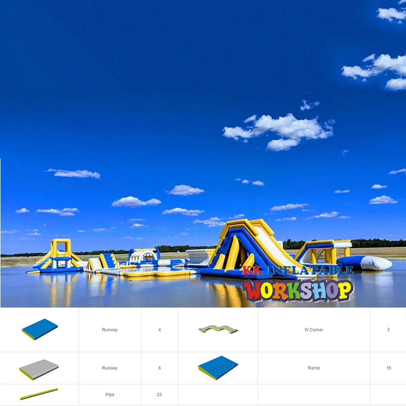 giant inflatable amusement water parks