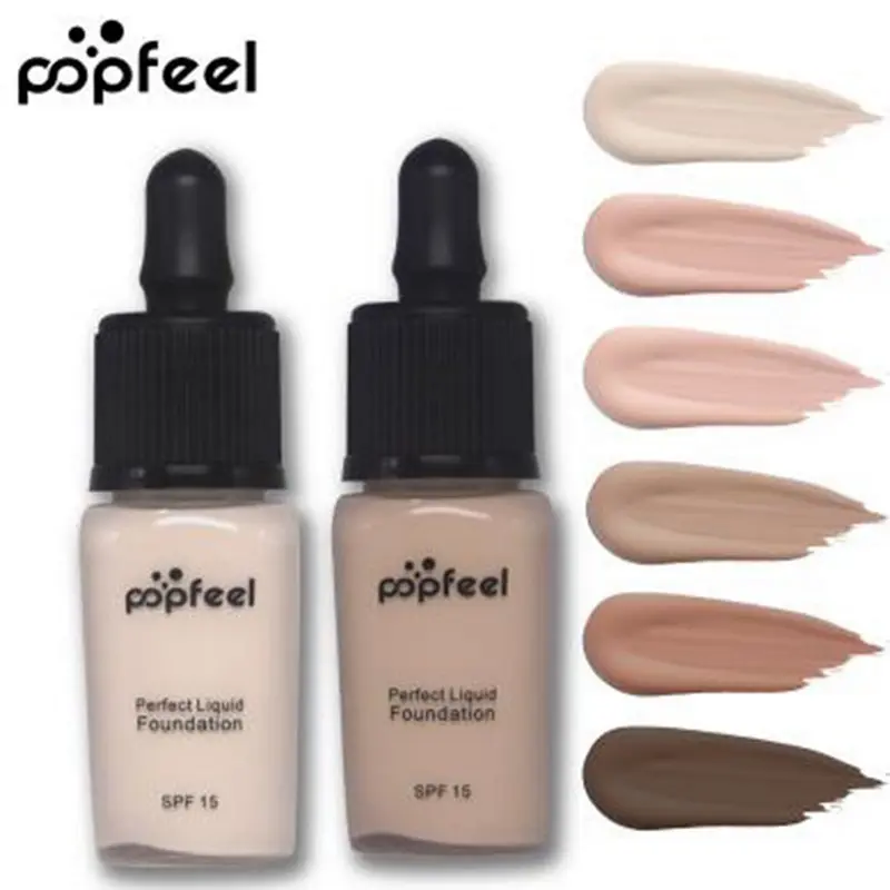 

Popfeel Face Concealer Cream Perfect Cover Makeup Corretivo Maquiagem Liquid Foundation Base Make Up Eye Dark Circles Contour