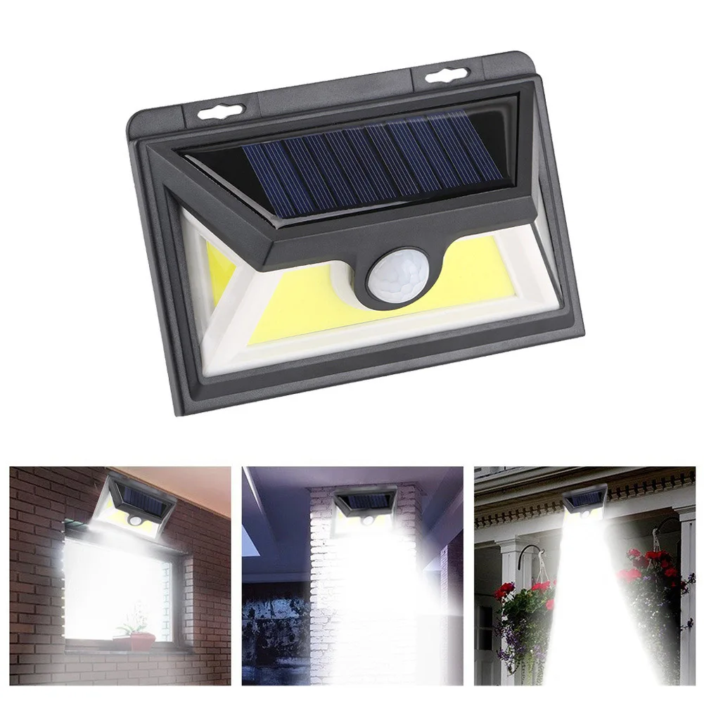 

95 LED Solar Human Body Motion Sensor Wall Light Outdoor Garden Light Lamp Waterproof PAK55