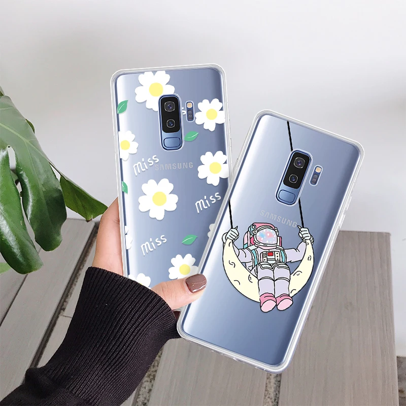 Новый мягкий TPU чехол для samsung Galaxy A70 A60 A50 A40 A40S A30 A20 A20E A10 узор модная сумка в руку