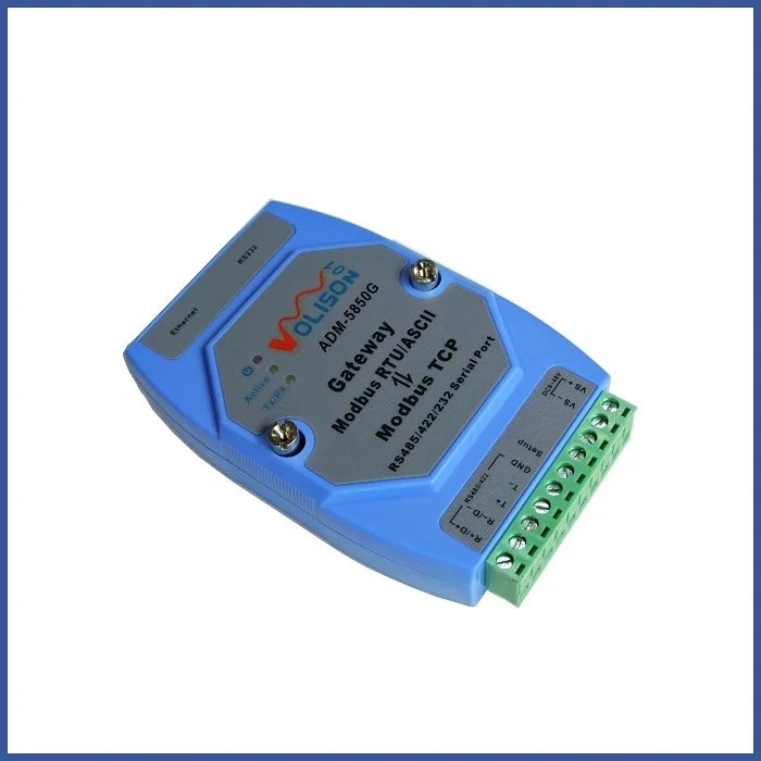 ADM 5850G промышленный сервер шлюза Modbus MODBUS RTU/асци в TCP поддерживает