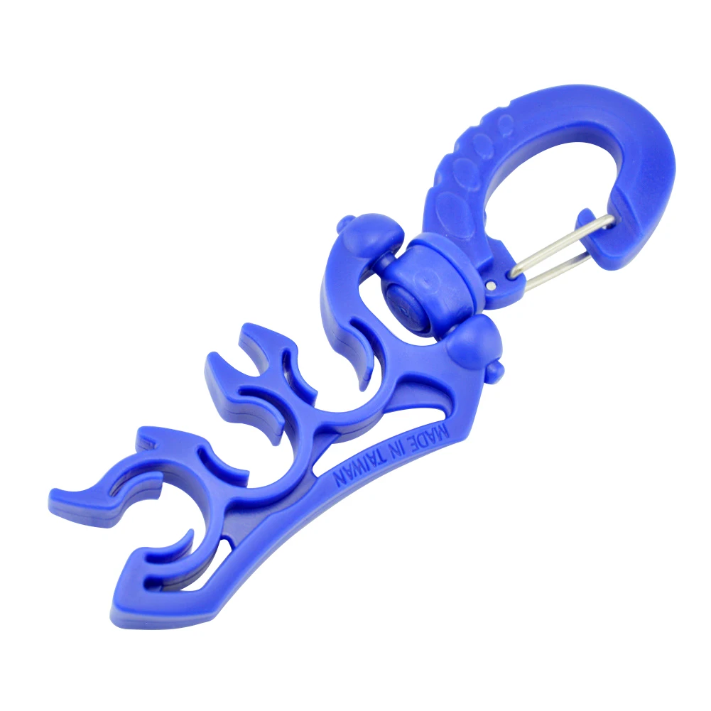 

Bc Low Pressure Pipe Fixing Clamp Accessories Durable Hose Hook Tool Clip Diving Regulator Shackle Quick Breathing Rotated