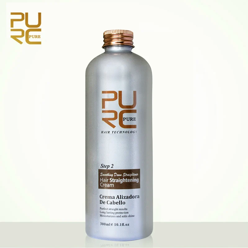 Hot Sale PURC Hair Straightening Cream Set Straighten Hair Moisturize Keep Hair Thick Fluffy Suppleness And Shiny 300ML+300ML Hot Sale PURC Hair Straightening Cream Set Straighten Hair Moisturize Keep Hair Thick Fluffy Suppleness And Shiny 300ML+300ML