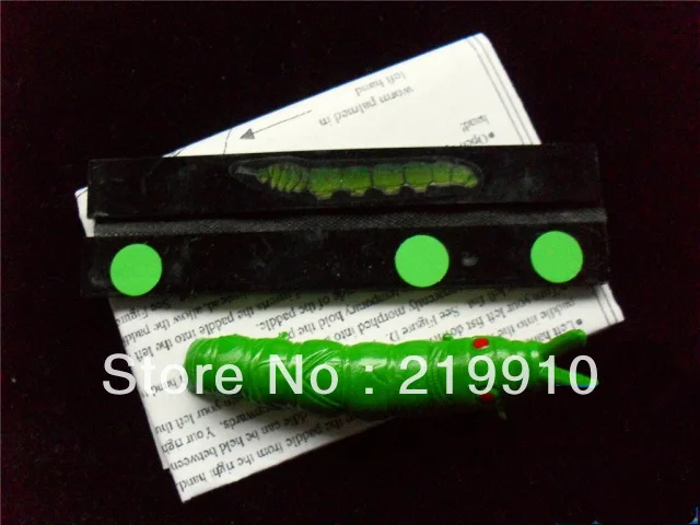 

Free shipping 2 pcs/lot jumping worm Magic Tricks
