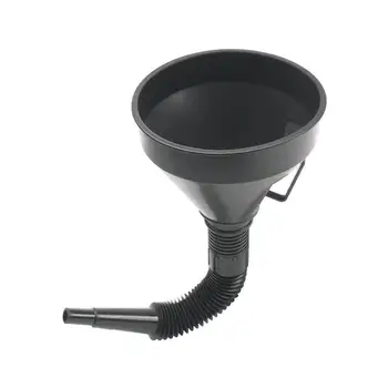 

Car Vehicle Plastic Filling Funnel With Extension Hose Pour Oil Tool Motorcycle Diesel Gasoline Tool Truck Spout Filter