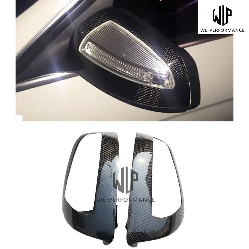 

Сменный Чехол W204 для зеркала заднего вида из углеродного волокна для Mercedes Benz C Class W204 2007 и выше