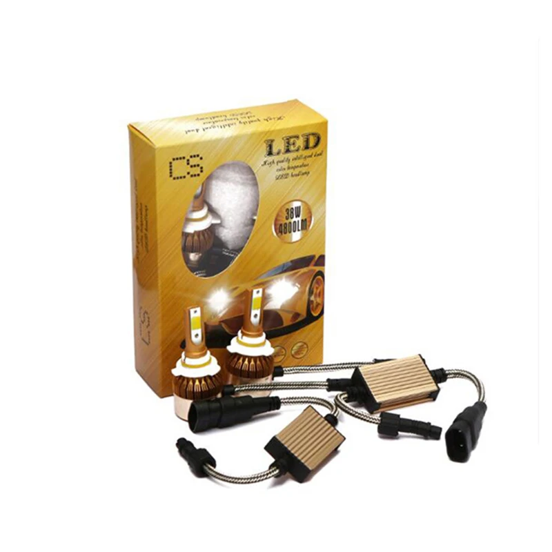 CROSSLEOPARD White Gold Color 12V 10000LM H4 H7 H1 H8 H9 H11 Led Car Headlight 3000K 6000K Dual Color Led Headlamp Auto Bulbs  (16)