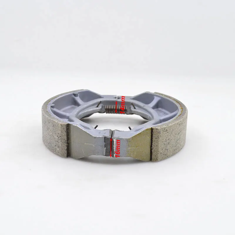 High Quality Motorcycle Rear Wheel Brake Shoe Drum Brake Shoes Sets For SUZUKI GN125 BAJAJ100 GS125 RX125 BM100 Haojue