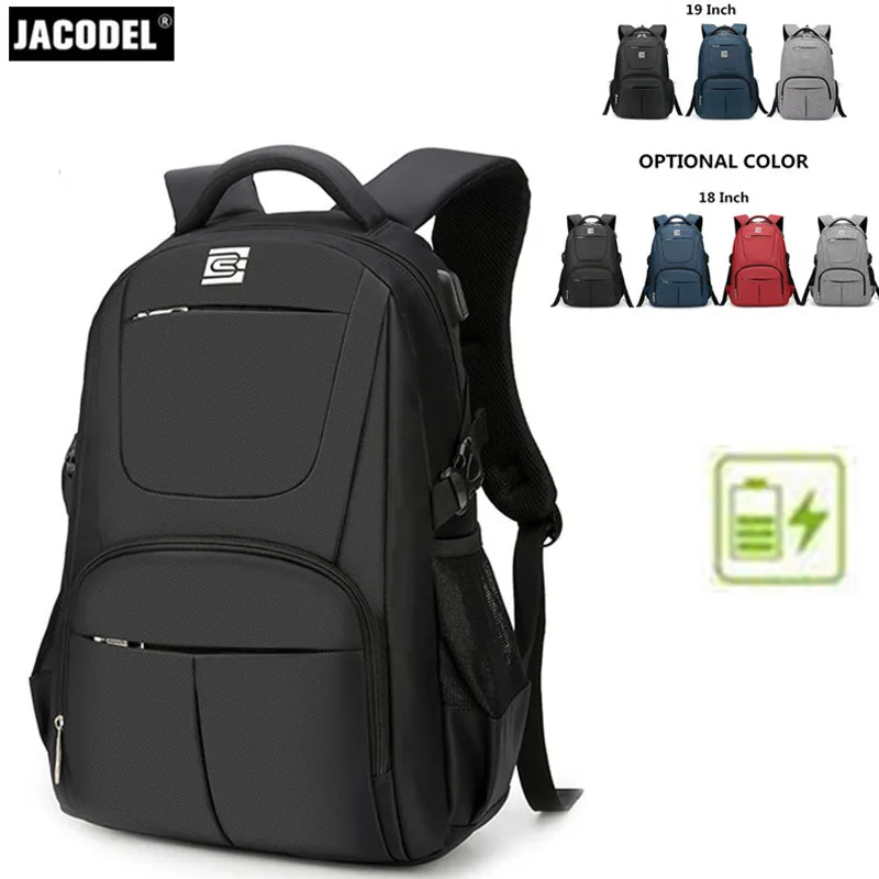 Prix pour Jacodel Casual 17 18 19 Pouce Ordinateur Portable Sac À Dos Grand Sac À Dos Ordinateur sac pour lenovo acer asus dell hp ordinateur portable porte-documents 17 18 19 Prix pour Jacodel Casual 17 18 19 Pouce Ordinateur Portable Sac À Dos Grand Sac À Dos Ordinateur sac pour lenovo acer asus dell hp ordinateur portable porte-documents 17 18 19