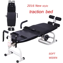 2017 new 10% off Therapy Massage Bed Table cervical Integrated lumbar traction bed body stretching device