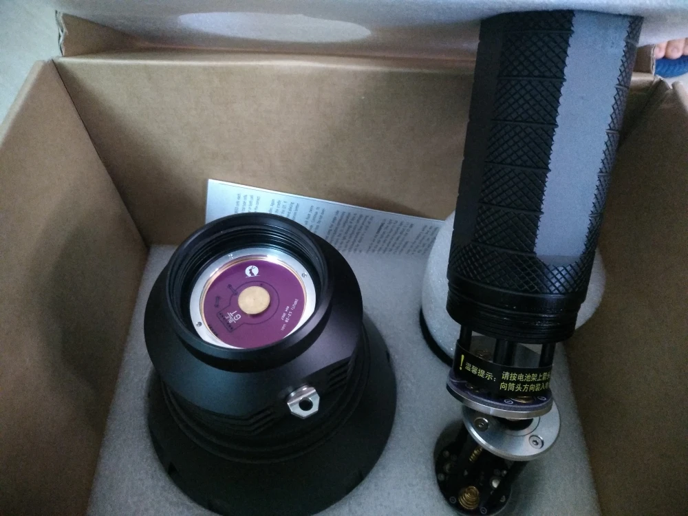 Супер яркий фонарик LUMINTOP BLF GT 12 В CREE XHP35 Hi светодиодный макс. 2000 люмен расстояние