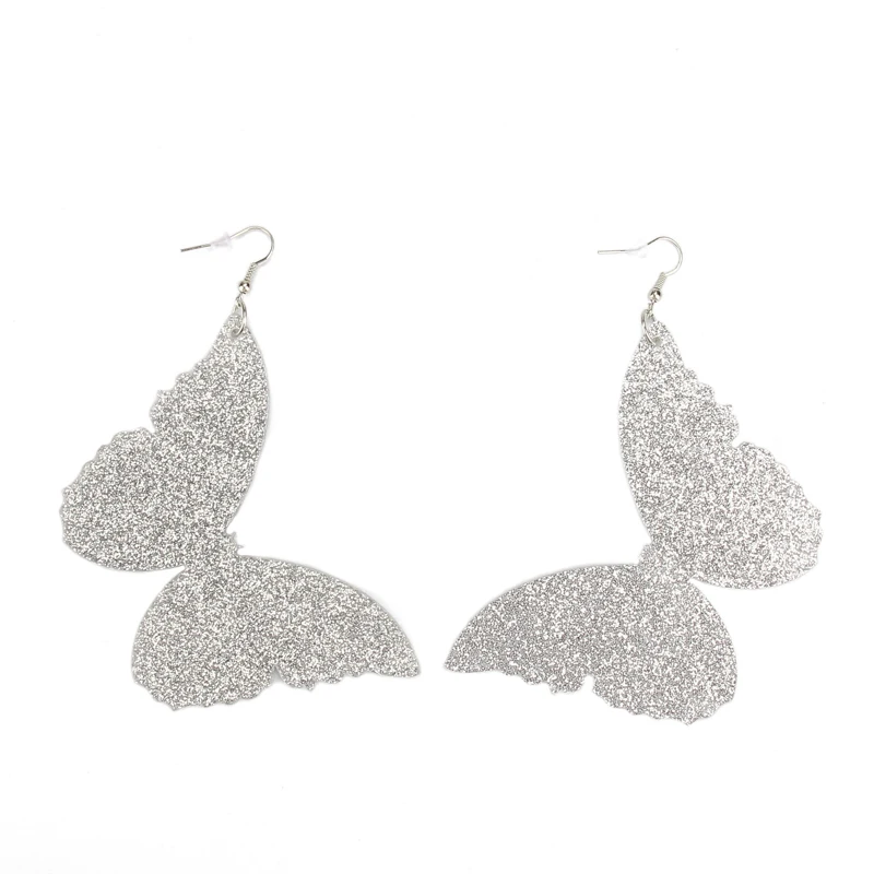 

Hyperbole Acrylic Night Club Jewelry Women Big Butterfly Drop Earrings