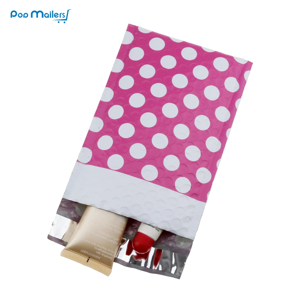 Envelopes de Papel 4x7 polegadas rosa dot Marca : Pop Mailers