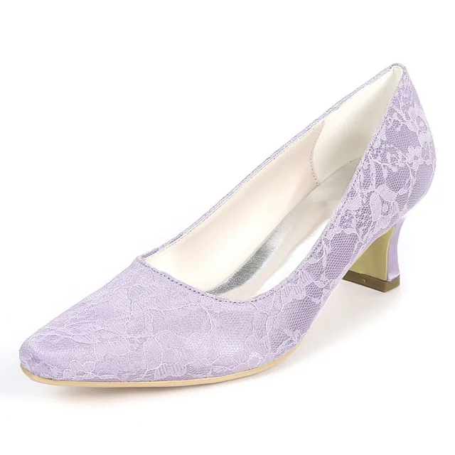 lavender pointed toe heels