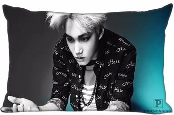 

Best Custom EXO Korean Combination Pillow Covers Cases Rectangle Pillowcases zipper 35x45cm (One Side Print)180516-sina-06