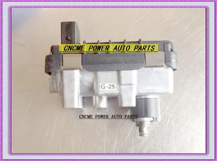 Турбо электронный привод G 25 G25 767649 6NW009550 6NW 009 550 для Land Rover Discovery IV Jaguar XF 3 TDV6 V6 778400|turbo