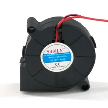 SF5015SL Mới Ban Đầu Cho Máy Phun Sương Tạo Độ Ẩm Tắt Tiếng Quạt Làm Mát DC12V 0.06A DC24V 2 Dòng(China)