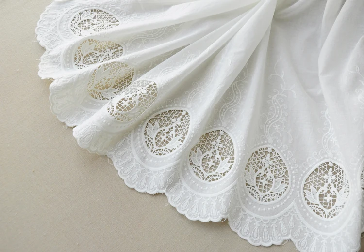 50mm White Cotton Torchon Lace per metre 50mm White Cotton Torchon Lace per metre