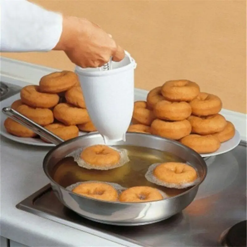 1 шт. инструмент для изготовления пончиков Diy Изготовление пончиков артефакт креативные Инструменты для выпечки кухонный десерт гаджет 9x18 см
