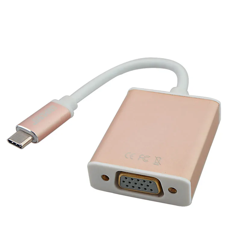 

good quality and full experience gold plated hub vga to type c cable