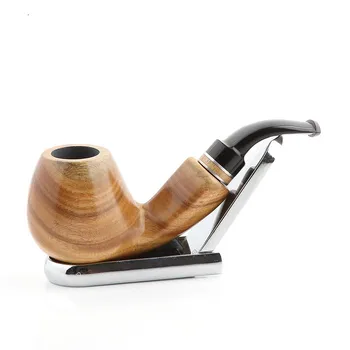 

Portable Sandalwood Pipe Removable Cigarette Holder Solid Wood Pipe Fittings