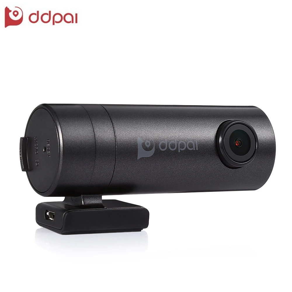 

Mini Dash Cam WiFi Full HD 1080P 30fps Detector Smart Car DVR Camera with Dual USB Speaker Night Vision WDR Video Recorder Black