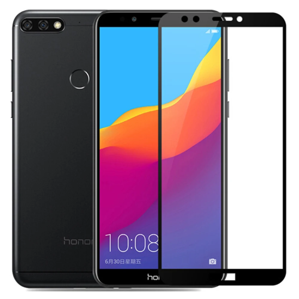 Защитный стеклянный чехол для huawei y7 prime 2018 закаленное стекло y6 y9 y 7 6 9 защита