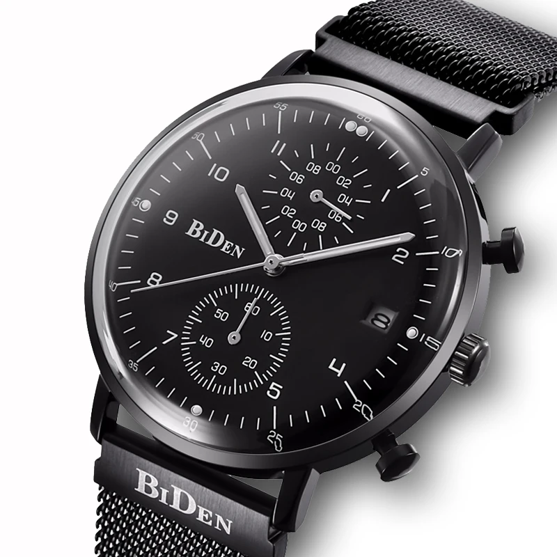 

BIDEN Wrist Watch Men Watches Top Brand Luxury Famous Wristwatch Male Clock Quartz Watch Hodinky Quartz-watch Relogio Masculino