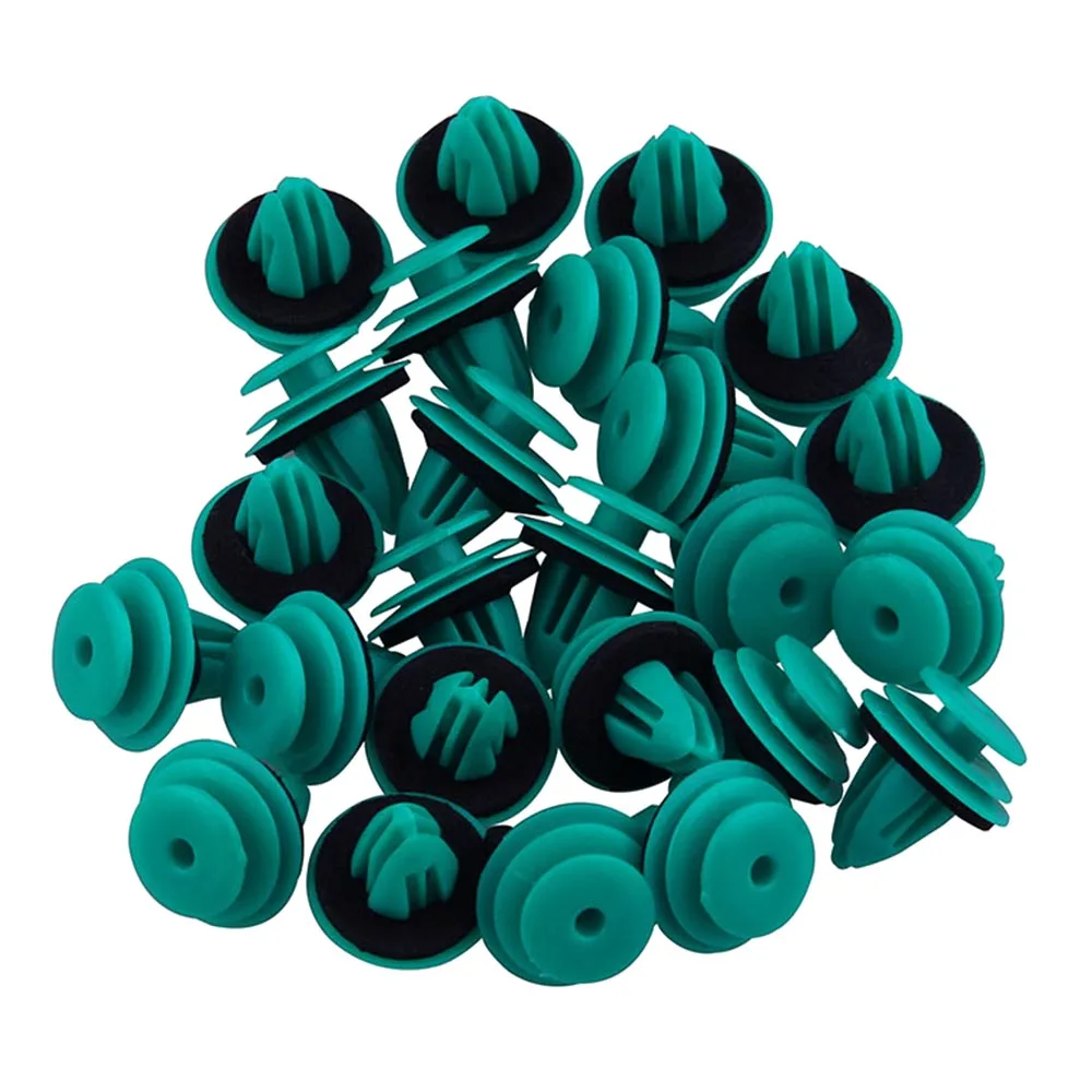 

25Pcs Car Hole Plastic Rivets Fastener Push Clip Auto Vehicle Door Trim Panel Retainer Fastener Clips For Toyota