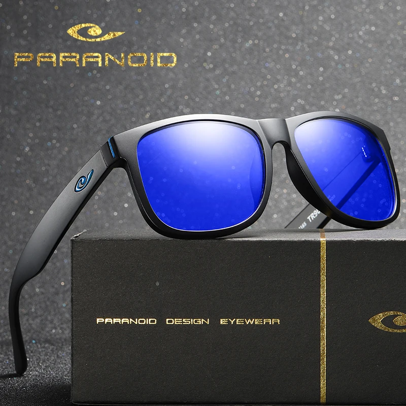 

PARANOID 2019 New Sunglasses Men Polarized Sun Glasse For Men Women Polarized Square Sunglasses Male Glasses Oculos