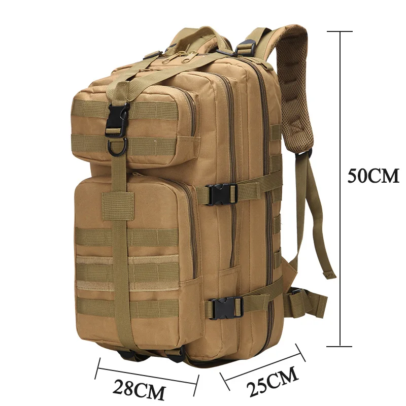  35L Outdoor Tactical Military Climbing Army Backpack Foldable Bag Camping Hiking Backpack Travel Wa