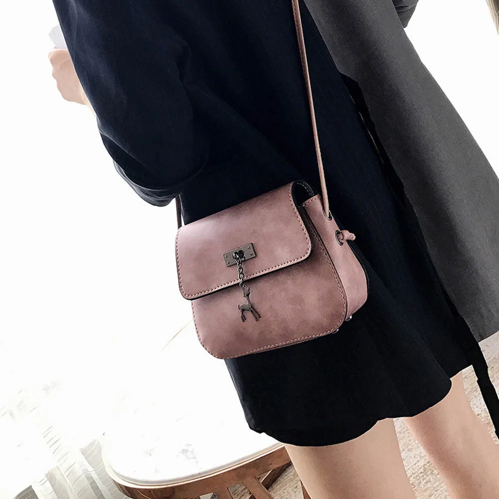 

Women Messenger Bags Vintage Small Leather Handbag crossbody bags for womenwomen leather handbags Casual Bag
