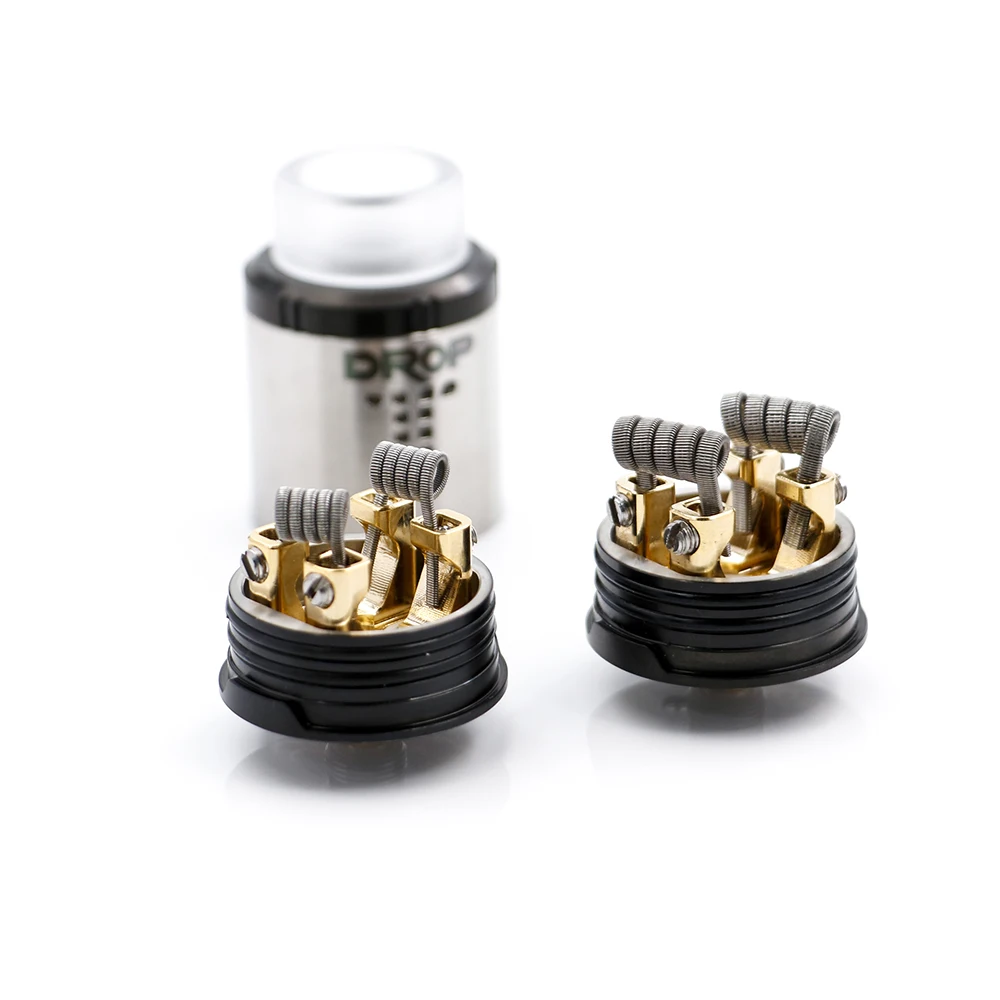 Digiflavor Drop RDA BF squonk 510 pin 24 мм электронная сигарета танк большой пост-отверстия ступенчатый воздушный поток Дизайн VS zeus x