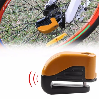 

Bicycle Bike Mini Electron Alarm Disc Brakes Lock Mountain Bike Road Racing Bike Anti Theft Security Accessories