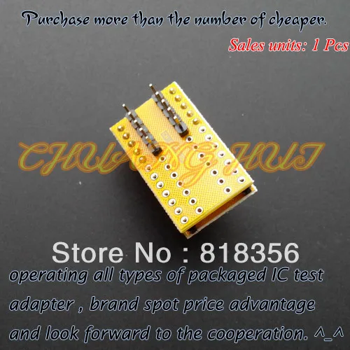 TO-10 to DIP10 socket S10 CAN10 TO10 test socket programmer adapter