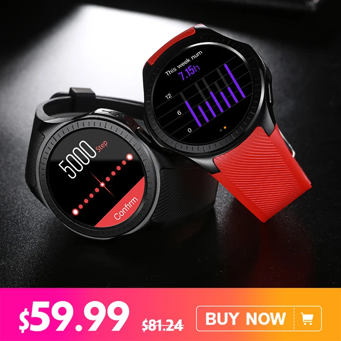 

Hot Sale 1.3inch 64M 128M SIM GPS Blood Pressure Heart Rate Monitor Smart Phone Watch Music Pedometer Watches for IOS Android