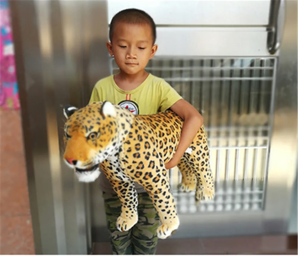 Fancytrader стоя пантера Игрушка имитация Животные Leopard куклы для детей Подарки 62x45 см