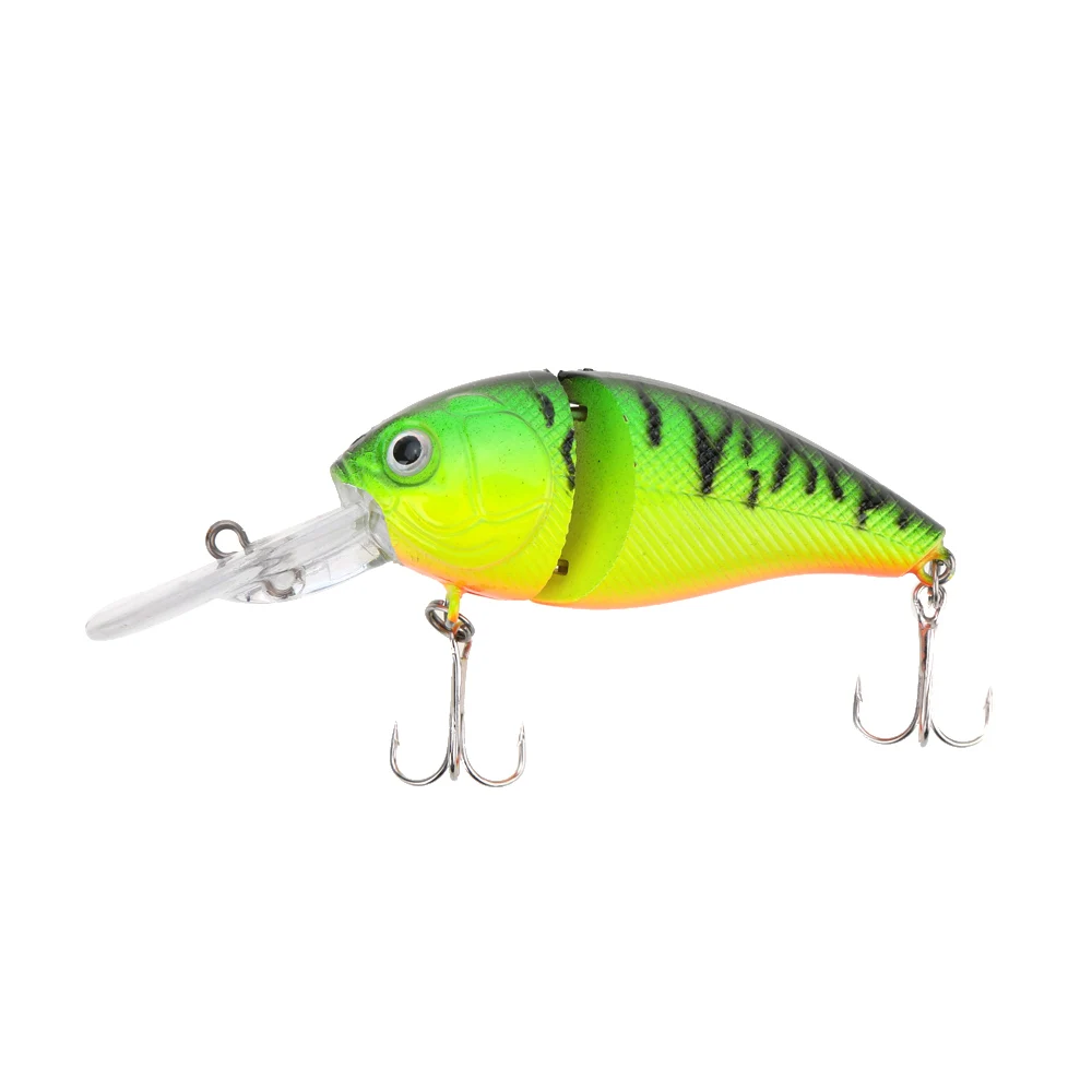 1 шт. Рыболовная Приманка Minnow Crankbait 14 г 8 5 см 2 шт/комплект шарнирные жесткая