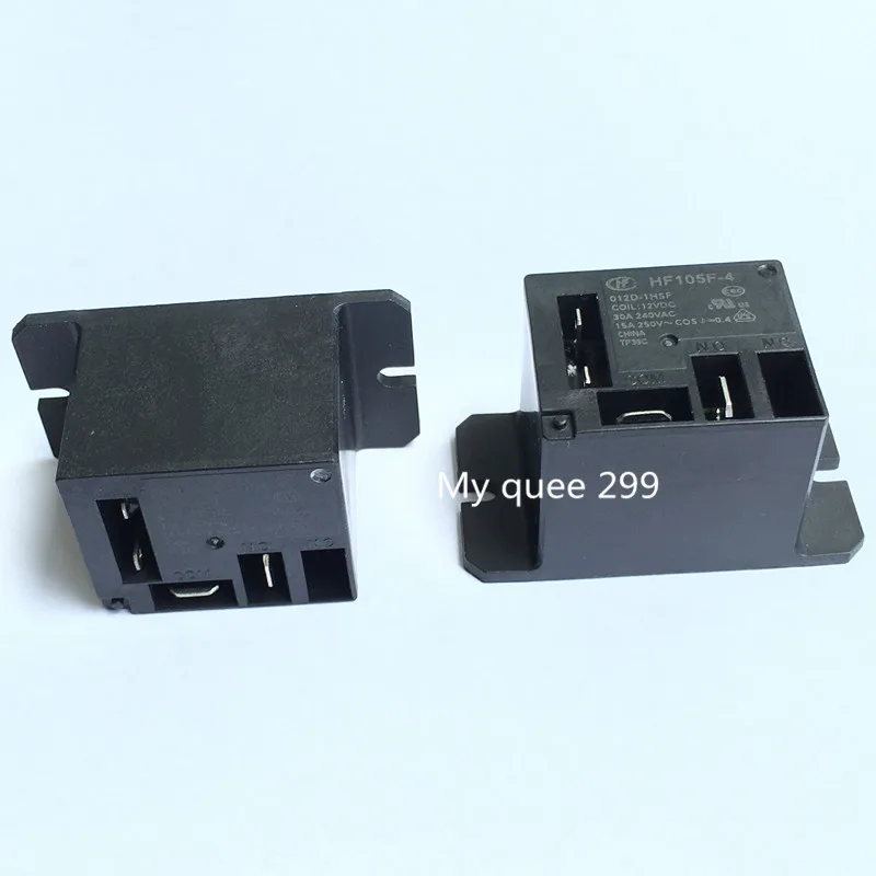10PCS/LOT Air Conditioning Relay AC 220A 30A HF105F 012Din Relays from
