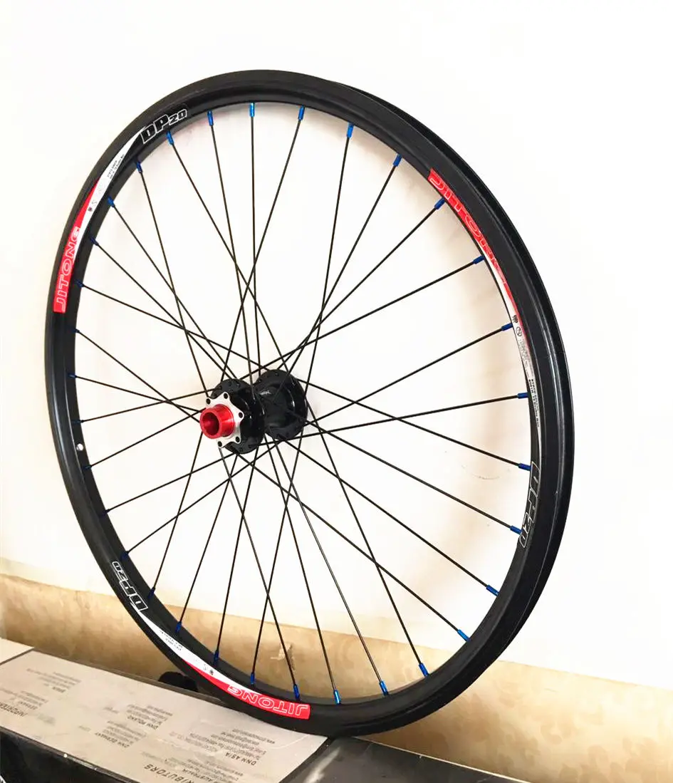 Perfect MTB Mountain Bike Bicycle DH/AM Down Hill 20mm Thru-axis Shaft Front Wheels Wheelset Rim 30mmm Width 0