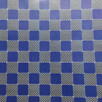 

Leather Fabric and Leather Textured Printed Plaids for Sewing DIY Synthetic Leather P398
