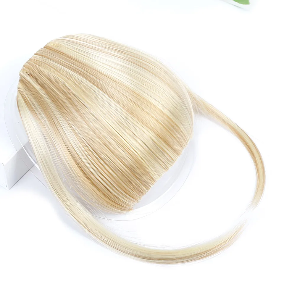 DIFEI челка клип парики чёрный; коричневый блондинка синтетический челка волос лицо челка волос для Для женщин