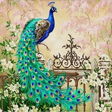 Beibehang пользовательские большие обои Павлин Европейский картина маслом современные украшения дома обои для стен 3 d papel де parede