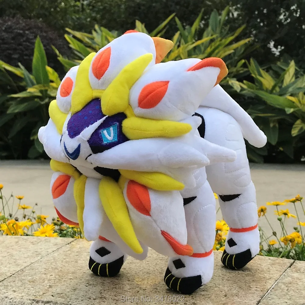 Алола Плюшевая Игрушка Аниме игра Solgaleo Lunala Evolution Comsog Ultra Sun Moon Мягкое Животное