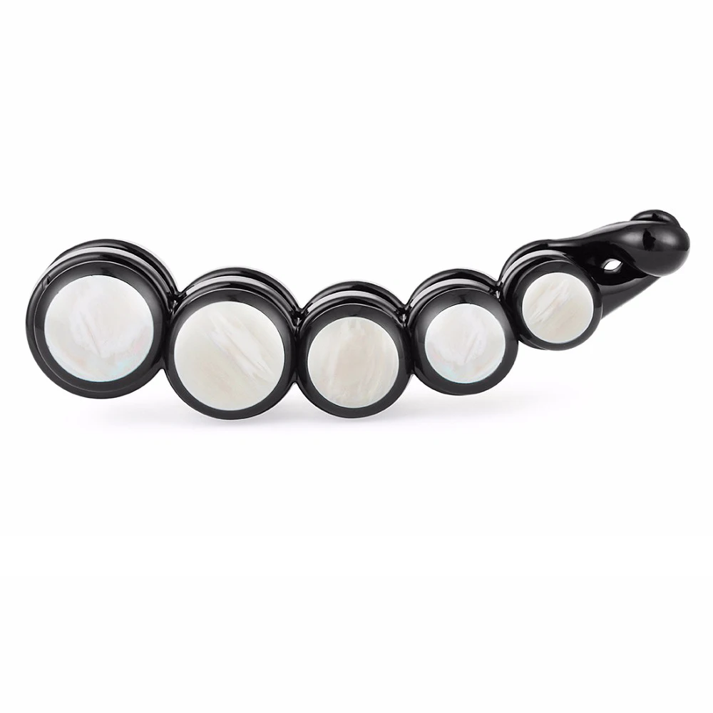 

Luxurious Banana Hair Clips Hairpins Barrettes for Women Refined Artificial Shell Daily Hairgrips Ornaments Hair Bijoux HC332