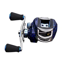LB приманка кастинговая катушка морская Рыболовная катушка 6,3: 1 14+ 1BB Макс тяга 11Lbs кастинговая катушка для рыболовная приманка рыбалка левая/правая рука
