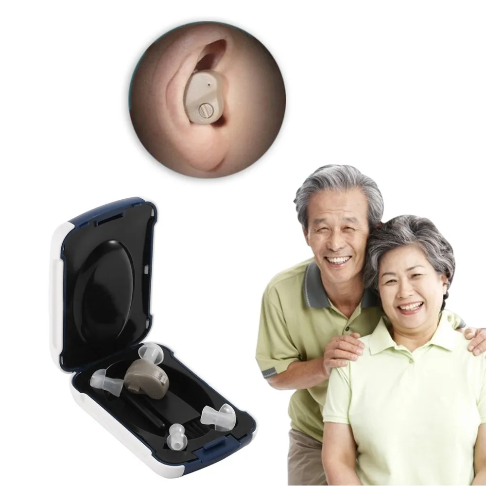 In-Ear Hearing Aids Voice Sound Amplifier Adjustable Tone Mini Hearing Aid Ear Health Care For Deaf People For The Elderly hot