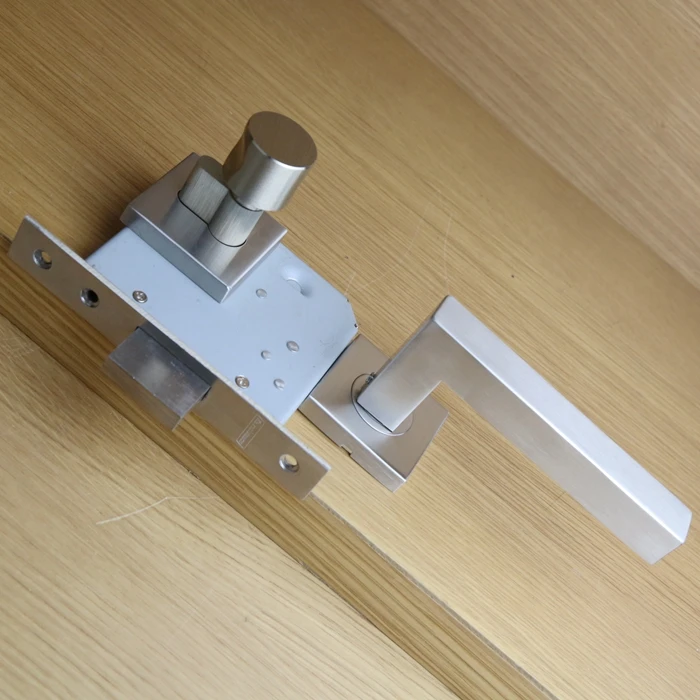 304 stainless steel door lock Ke resistant lock single side contact