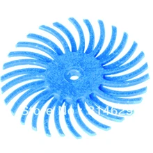 Полировочная щетка стоматологические материалы ювелирные изделия шлифовальный 3m Радиальная полировка гравировка кисть синий Цвет коробка Зернистость: 120#, " диаметр, 100 шт./пакет