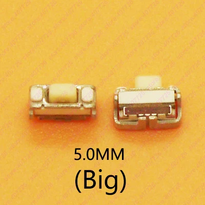 

50PCS/PACK 5.0mm High Quality Power Key Button Side Push for Samsung Galaxy S4 S3 i9300 S2 i9100 On/Off Switch Replacement Parts